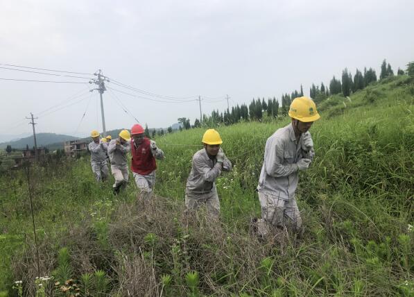 湖南寧遠供電公司：檢修配電線路 服務民生用電