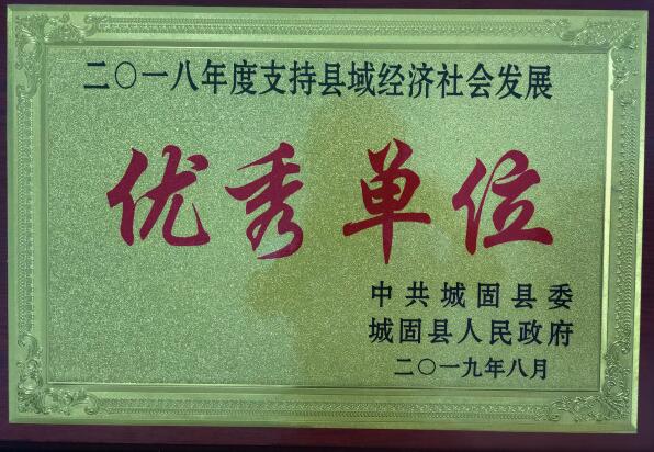 城固供電分公司獲支持縣域經(jīng)濟建設社會發(fā)展優(yōu)秀單位稱號